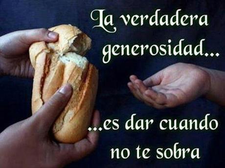 Solidaridad y humanidad donde se ha ido ya casi no existe .