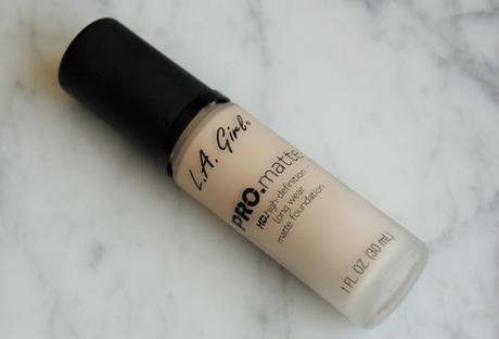 PRO Matte Foundation – LA Girl (Review + 9h Wear Test) PRO Matte Foundation – LA Girl (Review + 9h Wear Test)