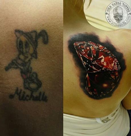 Todos nos hicimos un tatuaje que mejor borrar - 40 Tatuajes horribles y que ahora son asombrosos