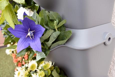 sistema modular plantas set macetas riego automático plantas balcón jardineria urbana jardín vertical diseño exteriores decoración exteriores city gardening accesorios jadín   