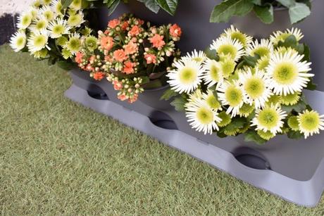 sistema modular plantas set macetas riego automático plantas balcón jardineria urbana jardín vertical diseño exteriores decoración exteriores city gardening accesorios jadín   