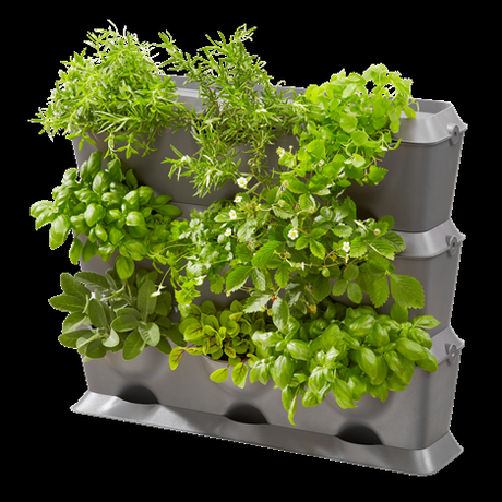 sistema modular plantas set macetas riego automático plantas balcón jardineria urbana jardín vertical diseño exteriores decoración exteriores city gardening accesorios jadín   
