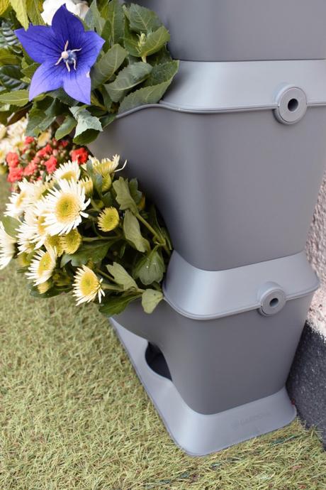 sistema modular plantas set macetas riego automático plantas balcón jardineria urbana jardín vertical diseño exteriores decoración exteriores city gardening accesorios jadín   