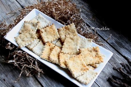 Galletas de agua o crackers