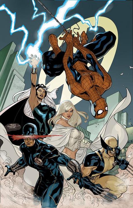 Ilustraciones de Superheroes de Terry Dodson