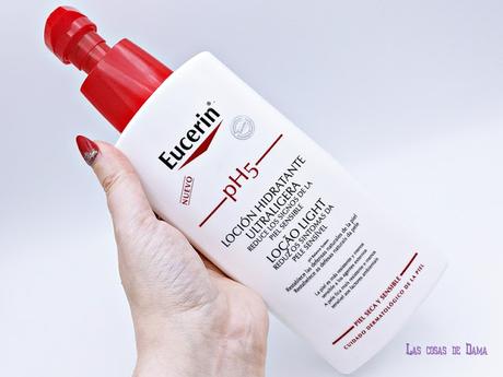 Eucerin PH5 Loción Ultratraligera corporal piel sensible farmacia piel seca verano dermocosmetica