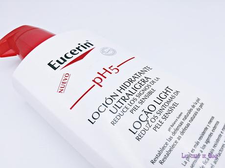 Eucerin PH5 Loción Ultratraligera corporal piel sensible farmacia piel seca verano dermocosmetica