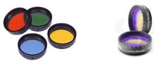 Tipos de oculares y filtros para telescopios Tipos de oculares y filtros para telescopios