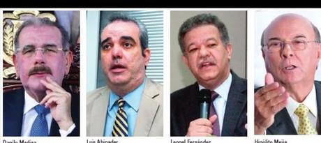 Poder Interactivo mide popularidad de Leonel, Danilo y Luis Abinader.