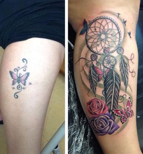 40 Tatuajes horribles que ahora son hermosos Parte 2