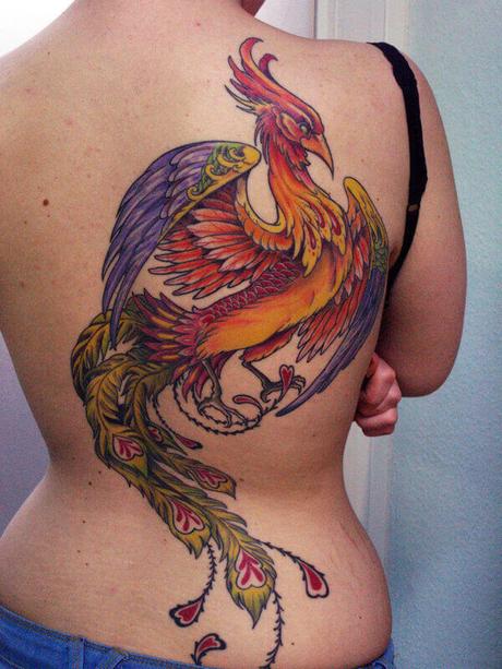 40 ideas de Tatuajes del ave Fénix