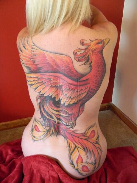 40 ideas de Tatuajes del ave Fénix