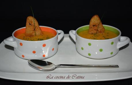 Crema de calabaza y calabacín