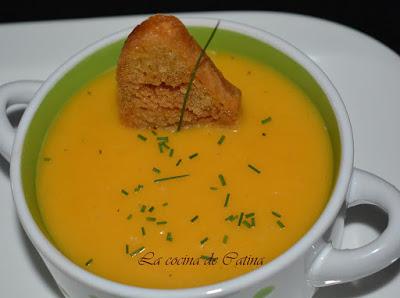 Crema de calabaza y calabacín
