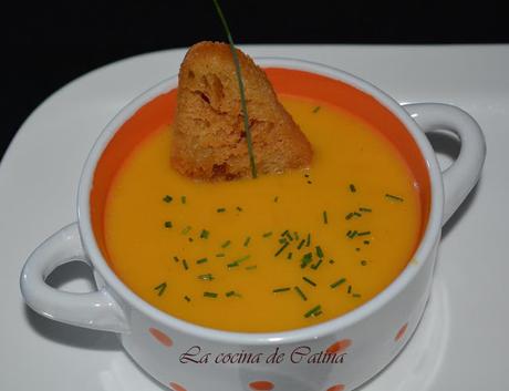 Crema de calabaza y calabacín