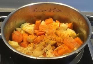 Crema de calabaza y calabacín