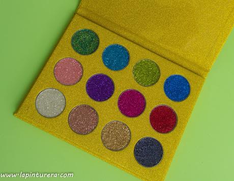 paleta glitters