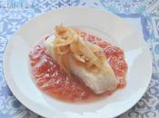 Asaltablogs- Bacalao plancha mermelada tomate cebolla caramelizada