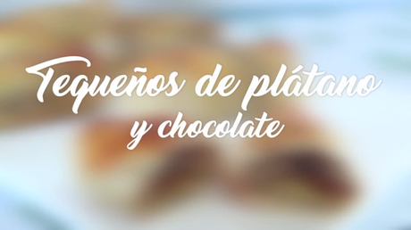 MASMUSCULOCHEF : TEQUEÑOS DE PLÁTANO Y CHOCOLATE