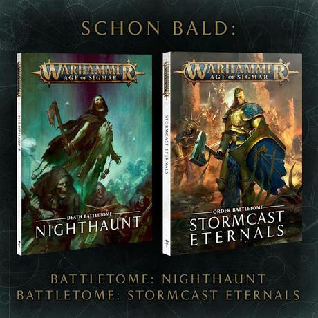 Nighthaut de Nagash y Stormcast de Sigmar: Portadas de sus Battletomes