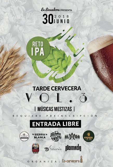 Tarde Cervecera Vol. 3 / El Reto IPA