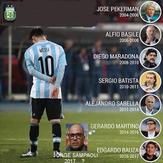 El día que Messi dijo adios.
