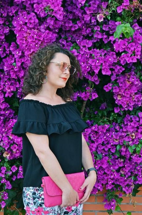 Pantalones de flores