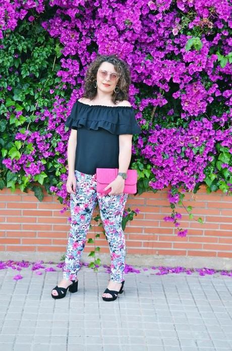 Pantalones de flores