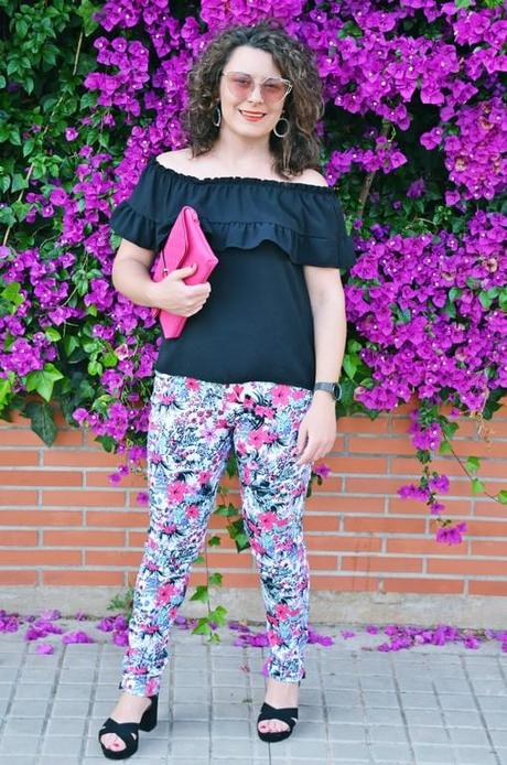 Pantalones de flores