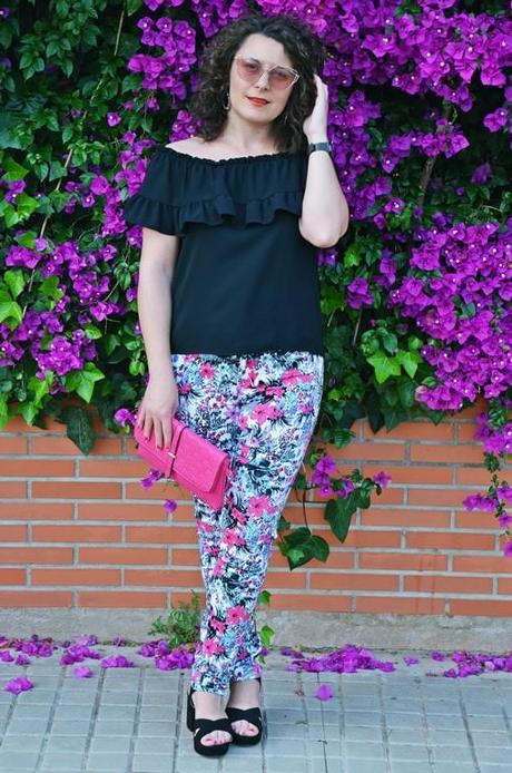 Pantalones de flores