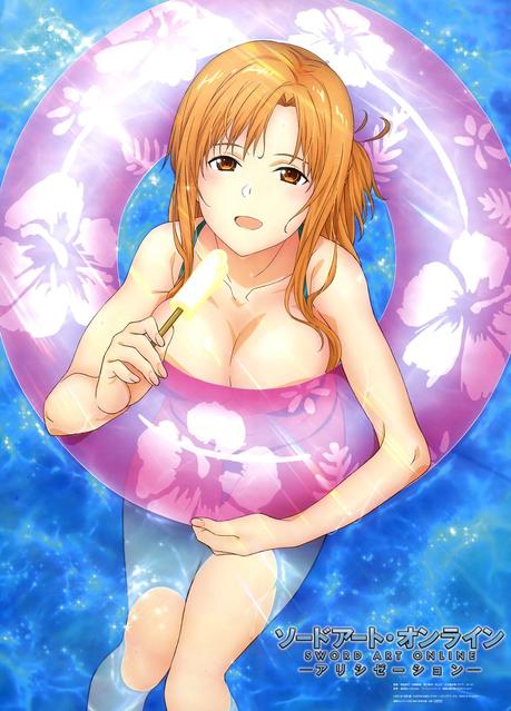 Da la bienvenida al verano con esta ilustración oficial de Asuna en bikini