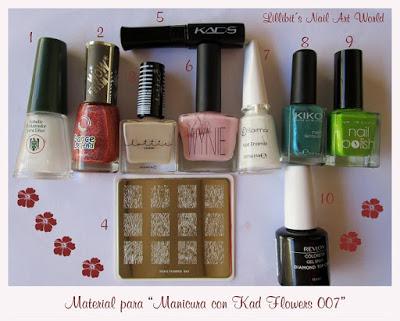 Manicura con Kads Flowers 007