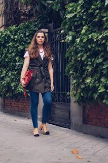 The satin vest The satin vest