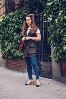 The satin vest The satin vest