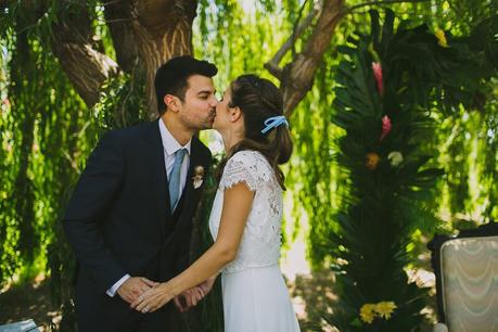 Boda tropical en Zaragoza, organización y diseño por Bodas de Cuento www.bodasdecuento.com