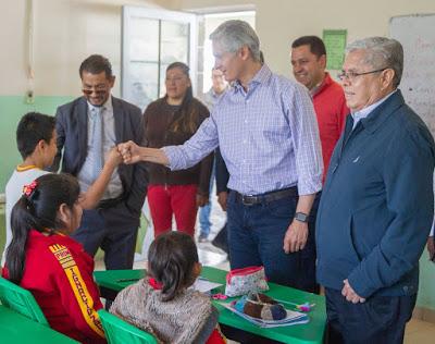 SUPERVISA GOBERNADOR DE EDOMÉX INSTALACIONES DE PLANTELES EDUCATIVOS SUPERVISA GOBERNADOR DE EDOMÉX INSTALACIONES DE PLANTELES EDUCATIVOS