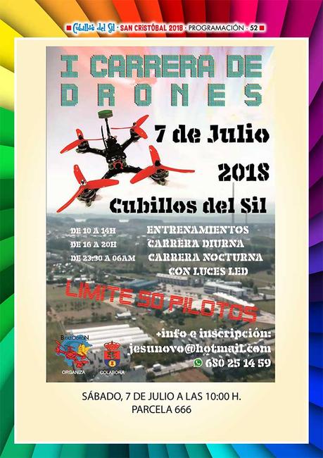 Fiestas de San Cristobal 2018 en Cubillos del Sil. Programación