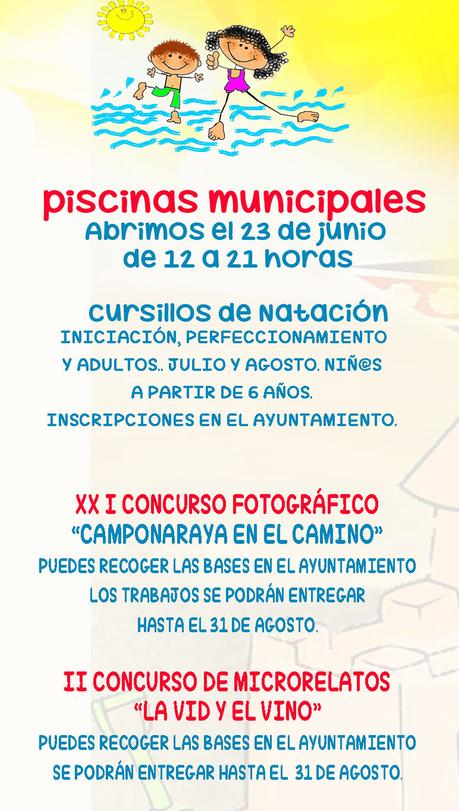¡Vive el verano! Guía de actividades en Camponaraya