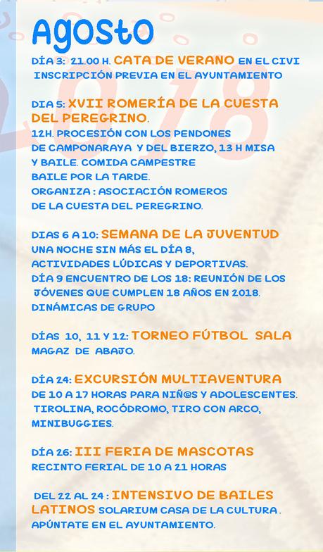 ¡Vive el verano! Guía de actividades en Camponaraya