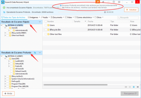 Programa de recuperación de datos EaseUS Data Recovery Wizard Free EaseUS Data Recovery Wizard Free 12