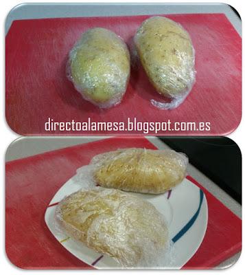 Patatas rellenas de carne Patatas rellenas de carne