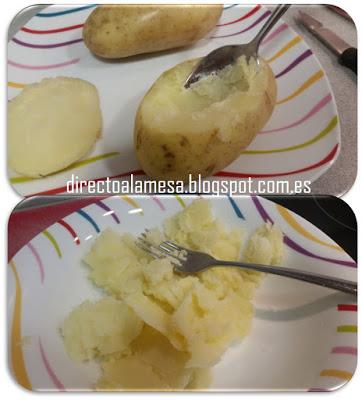Patatas rellenas de carne Patatas rellenas de carne