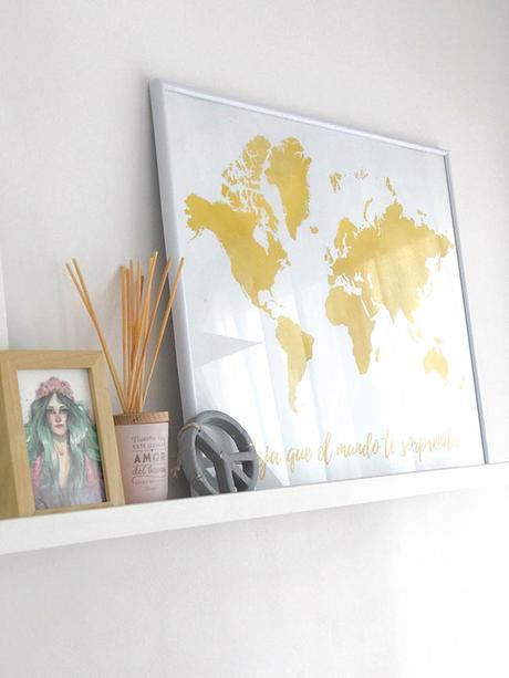 Anímate a decorar con mapamundis Anímate a decorar con mapamundis