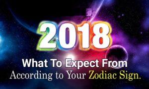 Qué esperar a partir de 2018 según su signo del zodiaco expect