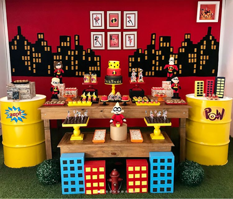 Fiesta temática  Los increíbles