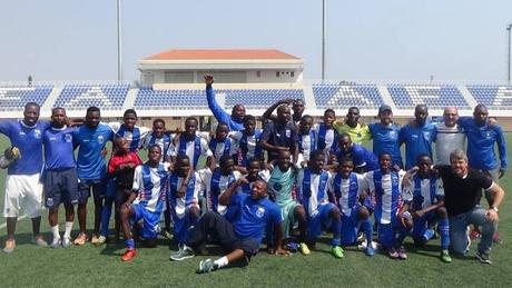 El Juvenil B de la Escuela de Fútbol AFA Angola al Campeonato Nacional