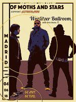 Concierto de Of Moths and Stars y Astrobahn en Wurlitzer Ballroom