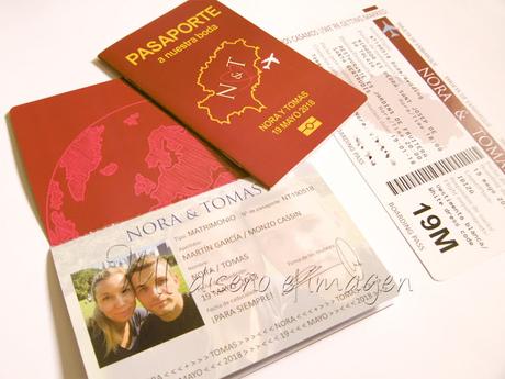 Invitaciones de boda Pasaporte_Ibiza