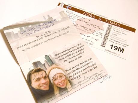 Invitaciones de boda Pasaporte_Ibiza