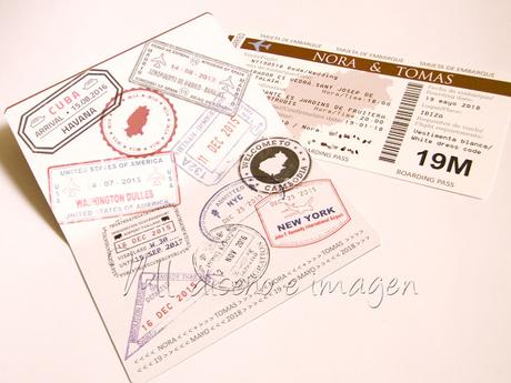 Invitaciones de boda Pasaporte_Ibiza Invitaciones de boda Pasaporte_Ibiza